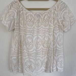 Joie White Beach Cover-up